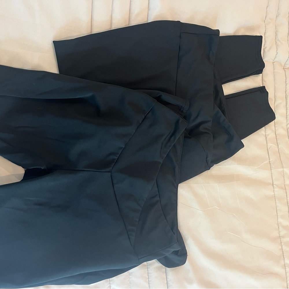 Two Pair*** cross waisted leggings